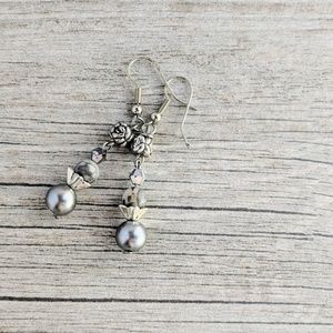 Swarovski Pearl Dangle Earring